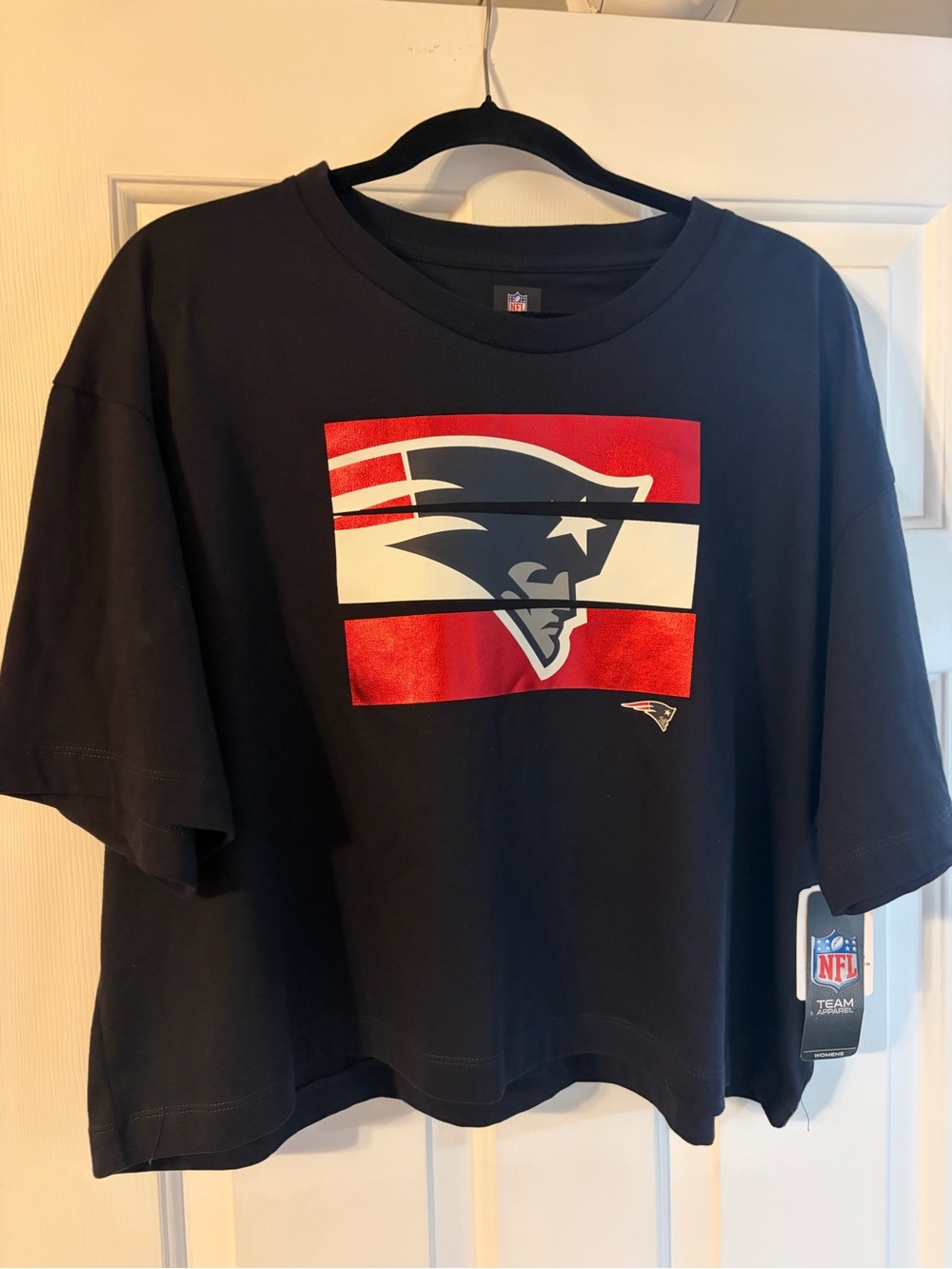 NFL Patriots Cropped Tee
